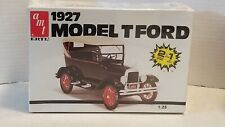1:25 AMT 1927 Model T Ford 2 In 1 Model Kit 6582 Factory Sealed Shelf T1 picture