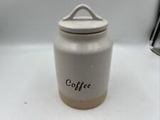 Pfaltzgraff Stoneware 4x10in Coffee Canister AA01B09005 picture
