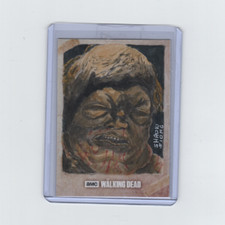 WALKING DEAD EVOLUTION WALKER SKETCH BY ACCLAIMED ARTIST SHAOW SIONG(#2)   1/1 picture