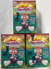 NEW 2022 Topps Garbage Pail Kids CHROME 5 Blaster Box 5th Series 3-PACK GPK picture