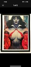 Vampirella 12x16 FRAMED Art Print Stanley Artgerm Lau (from #2) NEW comic poster picture