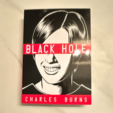 Black Hole Graphic Novel TP by Charles Burns (Pantheon) Black & White picture