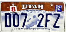 Utah Greatest Snow On Earth Ski Specialty License Plate picture