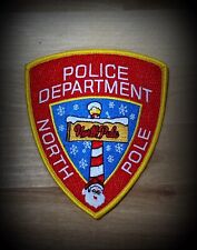NORTH POLE POLICE DEPARTMENT PATCH NEW picture