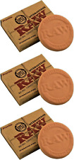 3 x RAW Hydrostone Natural Terracotta Humidifying Stone 100% Clay Made In USA picture