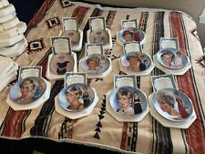 Princess Diana Queen Of Our Hearts Collector Plates Bradford Complete Set picture