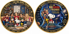 Snoopy x Big Bang Theory Bazinga Commemorative Coin 2026 picture
