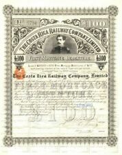 Costa Rica Railway Co., Limited - Bond - Foreign Bonds picture