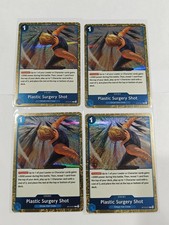 Plastic Surgery Shot event x4 playset foil ST12-017 PRB-02 One Piece : Blue  picture