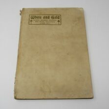 RARE 1911 San Diego State Normal School White and Gold Yearbook Great Photos picture
