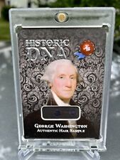 2022 HISTORIC AUTOGRAPHS WASHINGTON CHRONICLES GEORGE WASHINGTON DNA HAIR 63/102 picture