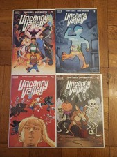 UNCANNY VALLEY 1 2 3 4 CVR A SET NM TONY FLEECS BOOM STUDIOS 2024 picture