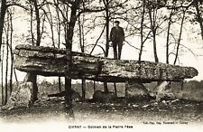 A megalith- Dolmen dit La Pierre Pèse. Vintage fine art postcard. picture