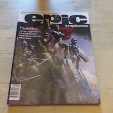 EPIC ILLUSTRATED #1,  SPRING 1980, FIRST ISSUE, MARVEL MAGAZINE, EXCELLENT picture