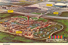 UPICK POSTCARD Astroworld Astrodomain Astrodome Astrohall Hotels 1974 TEXAS picture