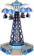 34634 Snowflake Paradrop Carnival Ride Amusement Park Christmas Village picture