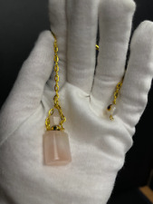 Natural Crystal Quartz Amulet made of Egyptian Natural Quartz with Oil holder picture