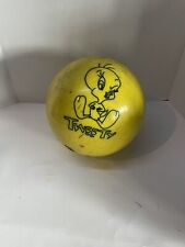 VTG 2000 Warner Bros Tweety Bird 13 Lb Brunswick Bowling Ball Made in USA picture
