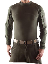 Massif Mountain Gear MCMS00004 FR Combat Shirt, OD Green, Medium Regular, NOS picture