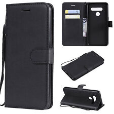 Leather Flip Wallet Card Phone Case for LG V40 V30 V50 K10 K8 Q60 G7 Thinq picture