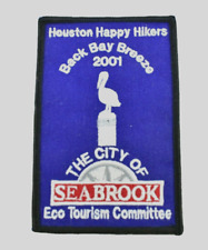 Houston Happy Back Bay Breeze Hikers Seabrook Eco Tourism Committee Patch  2001 picture