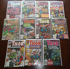 Mighty Thor Lot (VG-VF) #383, 402, 404-408, 414, 416, 417, 438 (Newsstand) picture