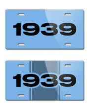 1939 Customizable License Plate - 15 colors - 4 font styles - Made in the USA picture