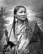 Woman War Chief Pretty Nose Participated in battle of Little Big Horn-1879 Photo picture
