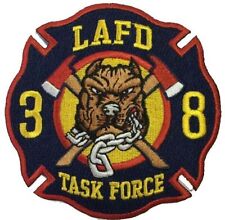 LAFD  38 Task Force Bulldog NEW Fire Patch  picture