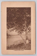 A Mountain Lake Reading Pennsylvania 1910 Antique Postcard picture