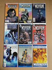 Lot of 9 Comic Books Wolverine #1 3 4 11 18 19 36 42 43 Second Printing picture