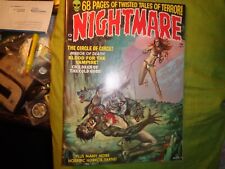 nightmare 2 vf+ condition, skywald mag. picture