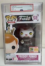 PSA Graded 9 MINT Freddy Funko as Pennywise 4000 PCS Funko Pop SDCC 2018 picture