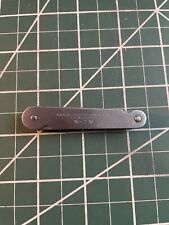 Vintage Starrett Early No. 7W Thread Pitch Gage.  picture
