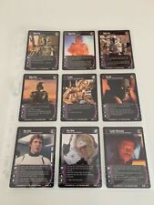 Star Wars Wizards of the Coast WOTC TCG Card Lot Rogues & Scoundrels Set R&S NM picture