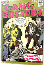 Gang Busters #67 1959-DC Comics Last Issue - Crime Stories - Silver Age picture