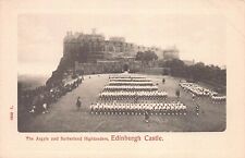 The Argyle & Sutherland Highlanders, Edinburgh Castle, Scotland, Early Postcard picture