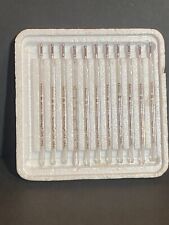 11 Vintage FAICHNEY Glass Oral Thermometers A5 0001 CP MICH 1 USA New/Unused picture
