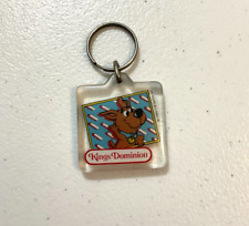 1989 Vintage Kings Dominion SCRAPPY-DOO Amusement Park Keychain - Scooby Doo picture