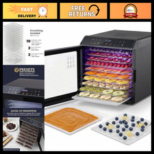 Elite Gourmet 10-Tray Digital Food Dehydrator, 48-Hr Timer, 95-167°F picture