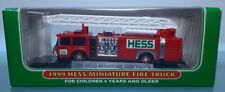 1999 Hess Collectible Mini Miniature Toy NEW Hess Fire Truck Ladder NIB Rare  picture