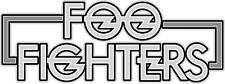 Foo Fighters Rock band Text Sticker / Vinyl Decal  | 10 Sizes with TRACKING picture