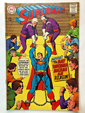 Superman #206 May 1968 Vintage Silver Age DC Comics Collectible Very Nice picture