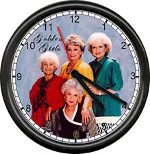 Golden Girls Betty White Bea Arthur TV Show Television Retro Sign Wall Clock picture