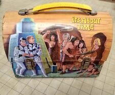 Vintage IT'S ABOUT TIME Aladdin Dome Lunchbox - Sci-Fi TV - Space Sitcom (1967) picture