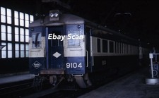 Original 35mm Kodachrome Slide Reading Railroad Train 9104 1966 picture