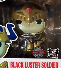 FUNKO •Yu-Gi-Oh • BLK LUSTER SOLDIER (Metallic)  Special Ed • w/Pro • Ships Free picture