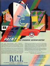 John Vickery Reichhold Chemicals RCI Paint The Common Denominator 1940 Print Ad picture