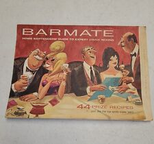 Barmate Home Bartenders Guide  to Expert Drink Making 1964 bklt SoCo 12p picture