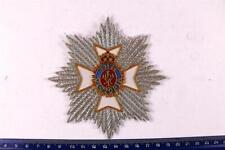 THE ROYAL VICTORIAN ORDER GCVO KNIGHTHOOD BREAST STAR BADGE EMBROIDERED picture